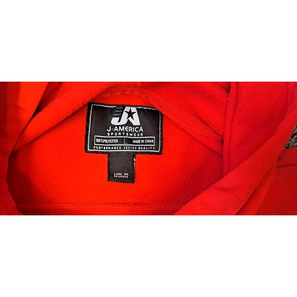 University of Louisville Cardinals Red/Black Hoodie - Picture 4 of 6